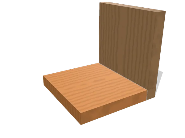 Box joint, assembled