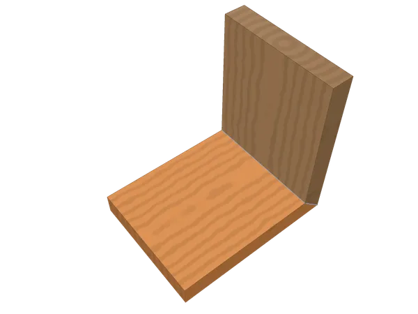 Miter joint, assembled